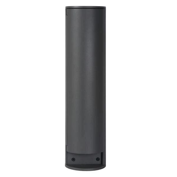 Lucide POWERPOINT - Outdoor socket column - Sockets with pin earth - Type E - FR, BE, POL, SVK & CZE standard - Ø 10 cm - IP44 - Anthracite - detail 6